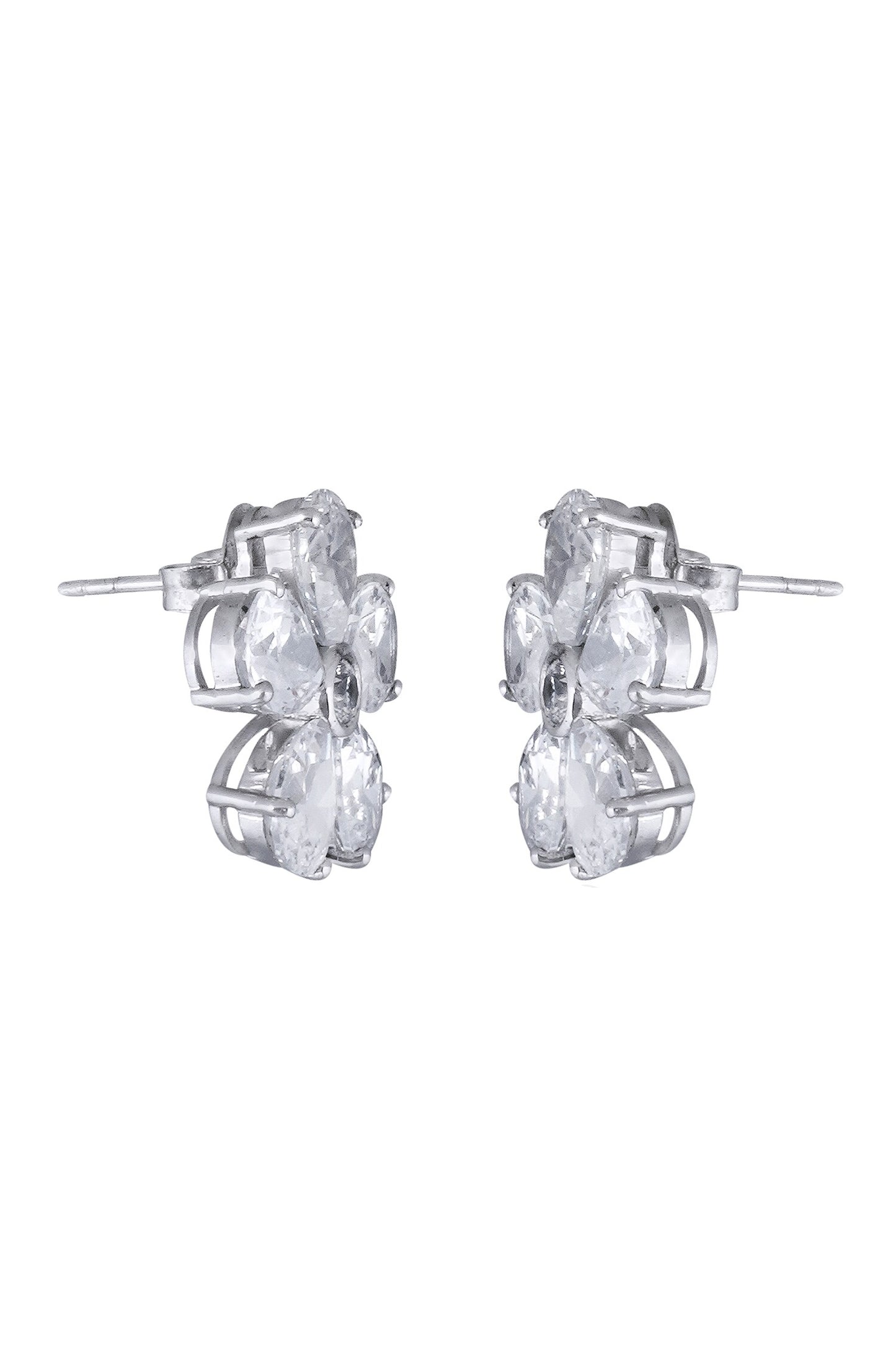Promise Petal CZ Studs 