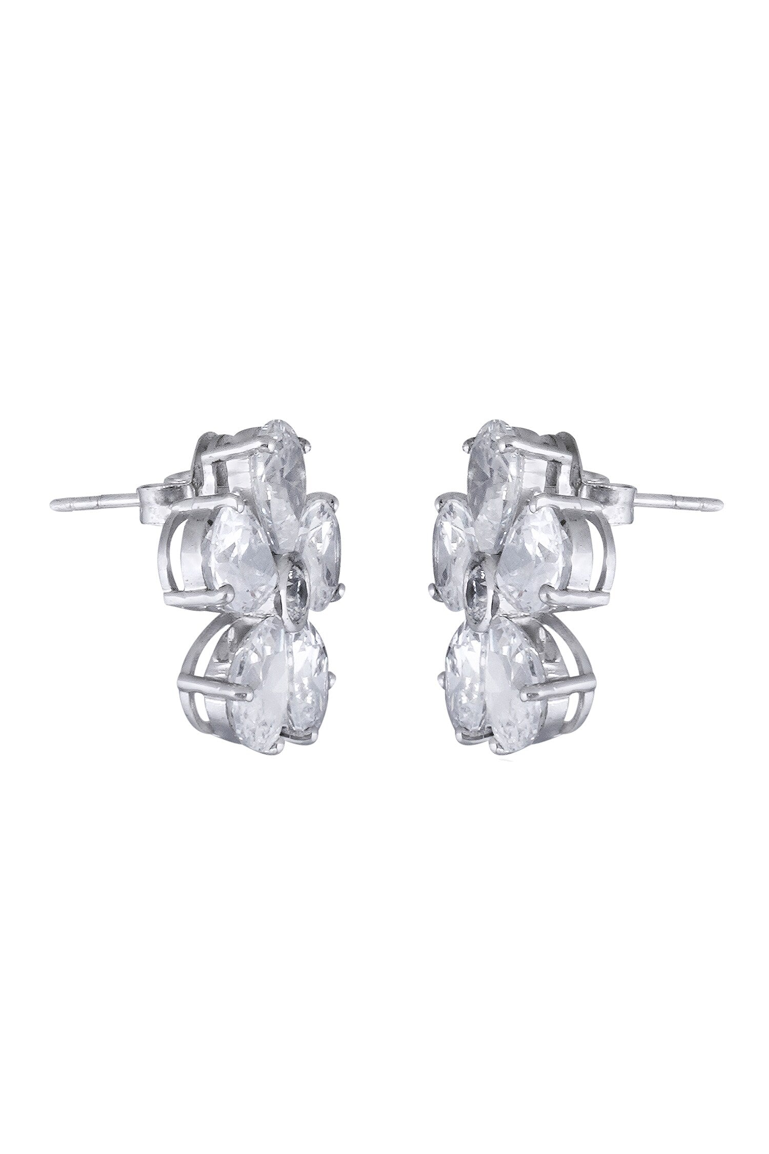 Promise Petal CZ Studs 