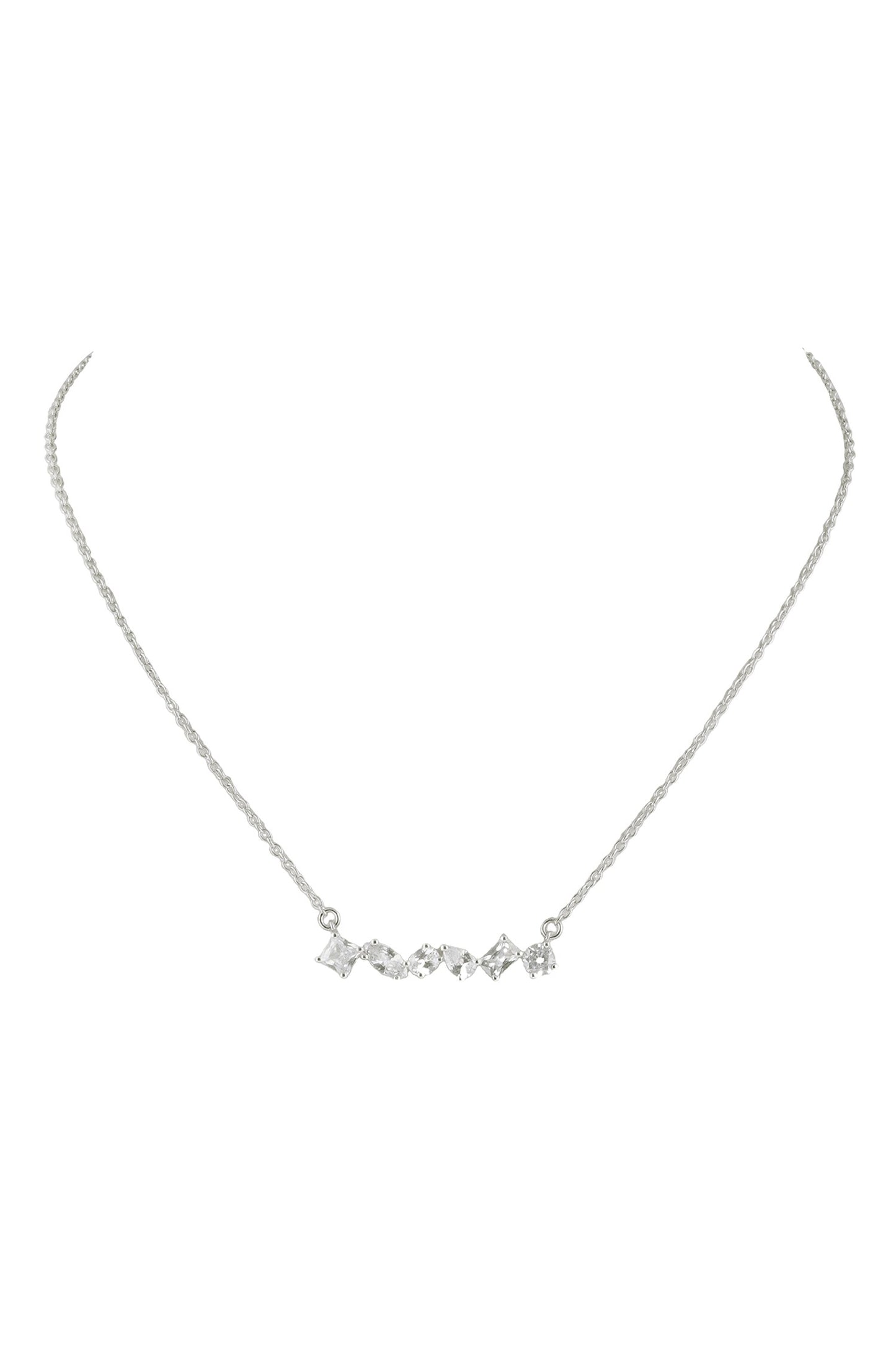 Forever Bloom CZ Necklace 