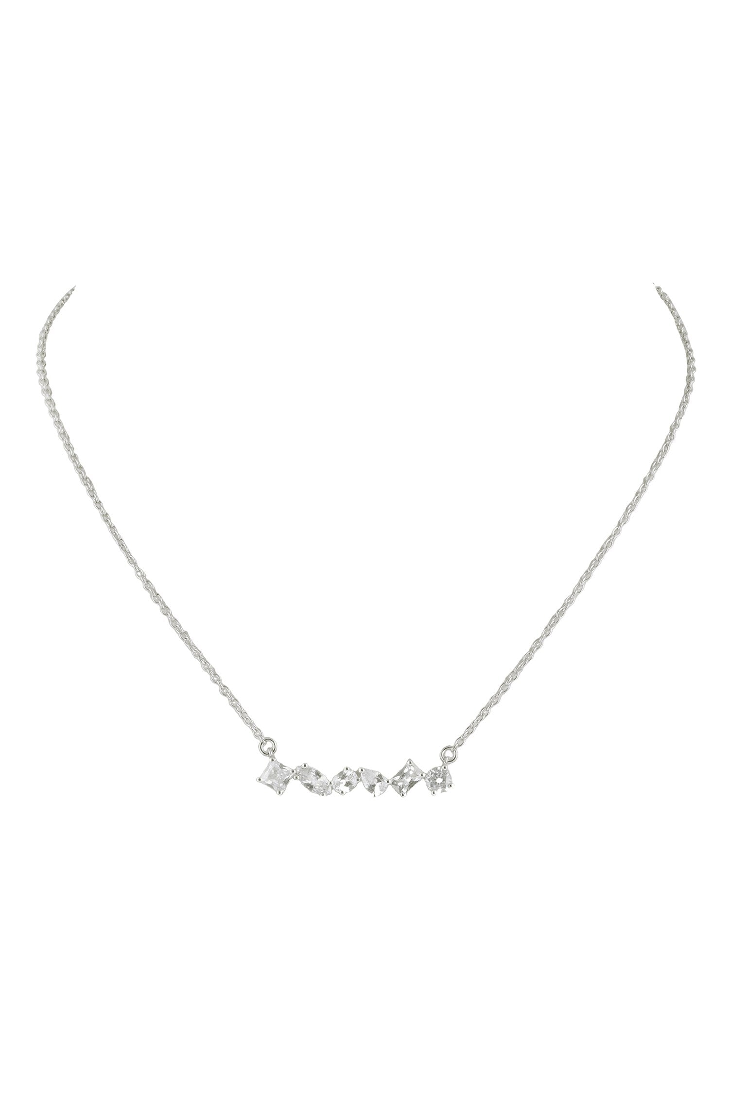 Forever Bloom CZ Necklace 