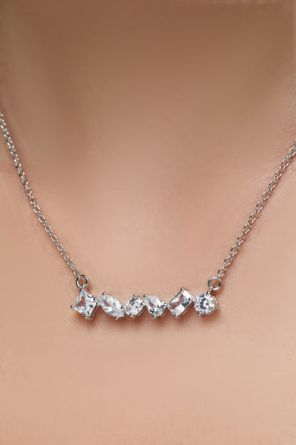 Forever Bloom CZ Necklace 