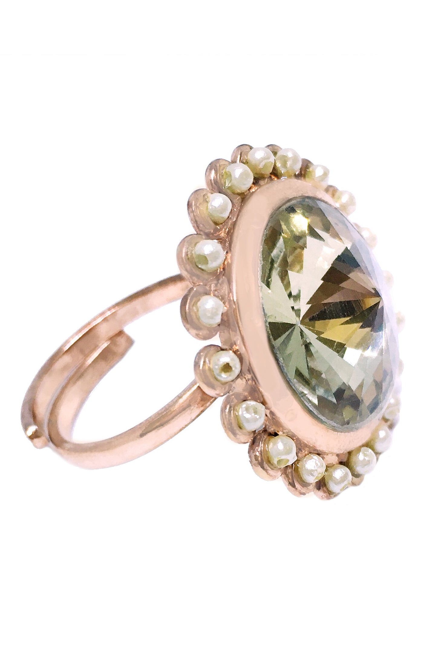 Flora Bloom Embellished Ring 