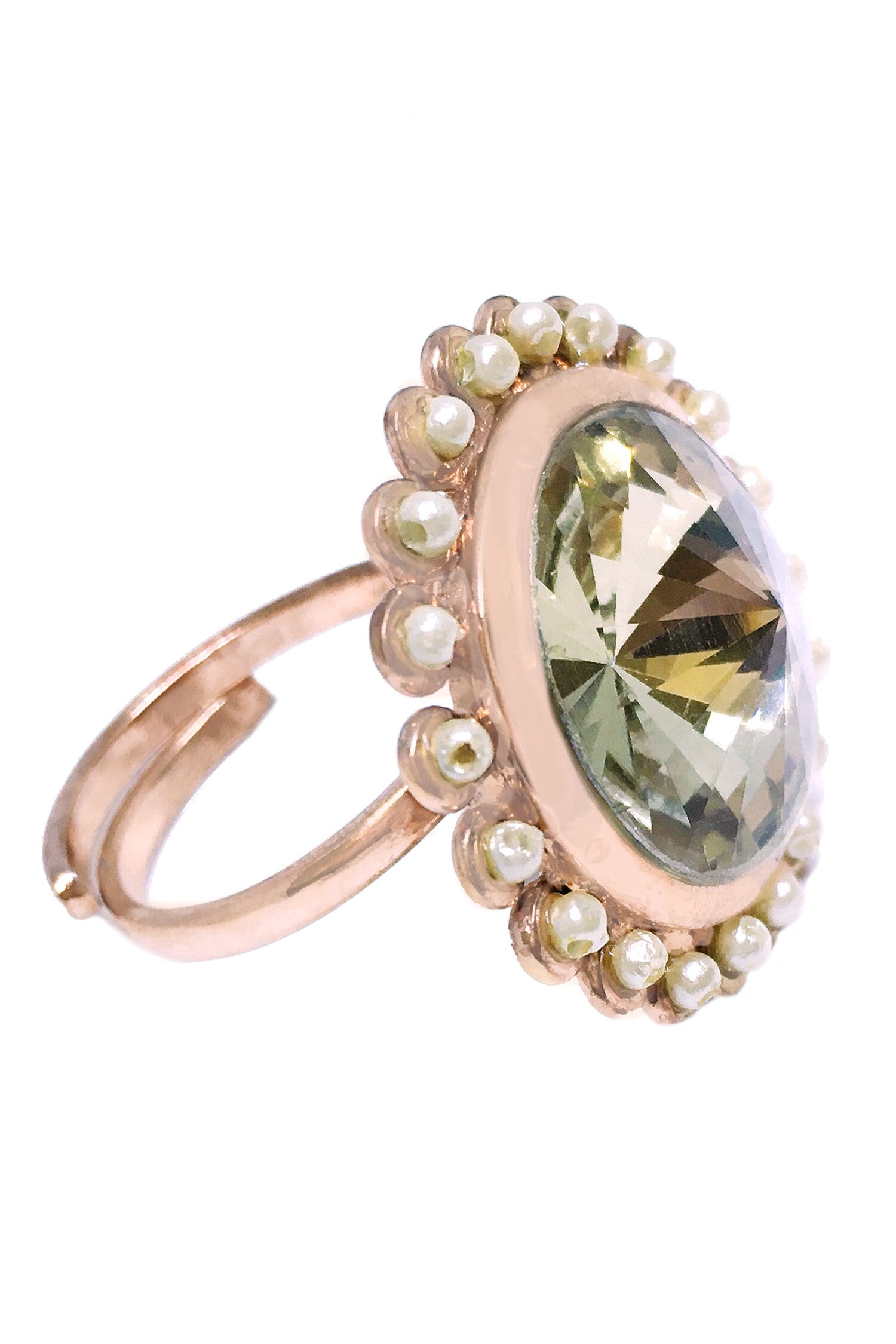 Flora Bloom Embellished Ring 