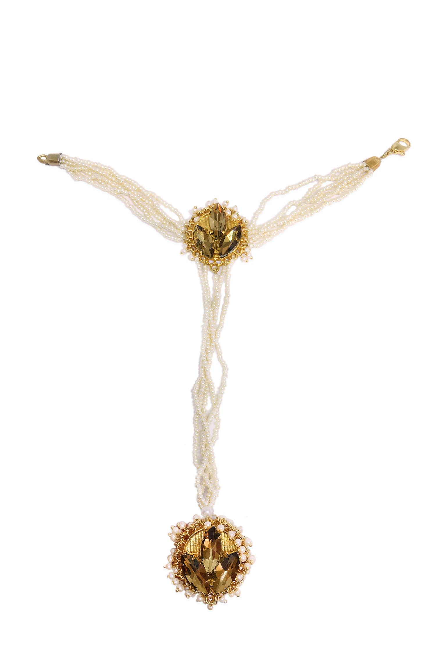 Petal Bloom Embellished Haathphool 