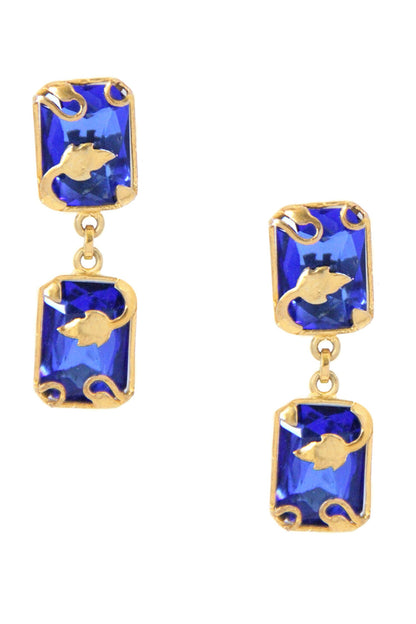 Quad Vine Embellished Danglers 