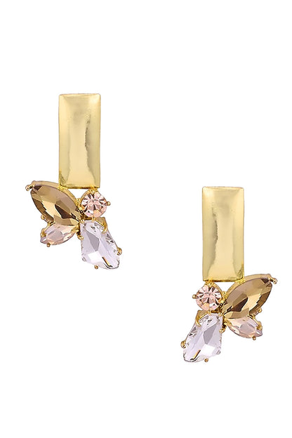 Petal Glory Embellished Studs 