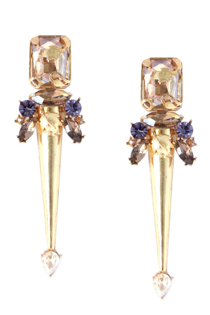 Spike Trellis Earrings 