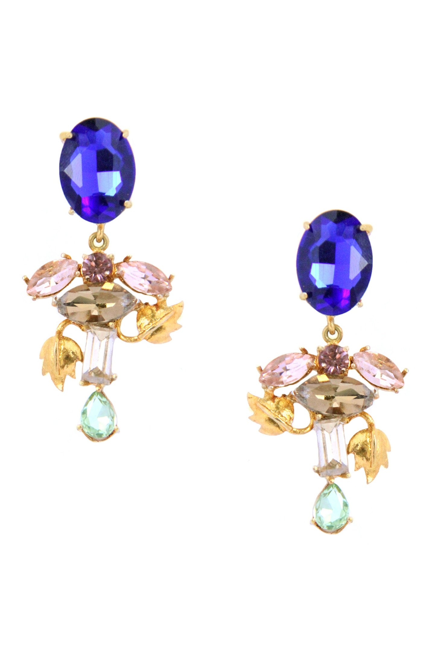 Dainty Stellar Embellished Drop Earrings 