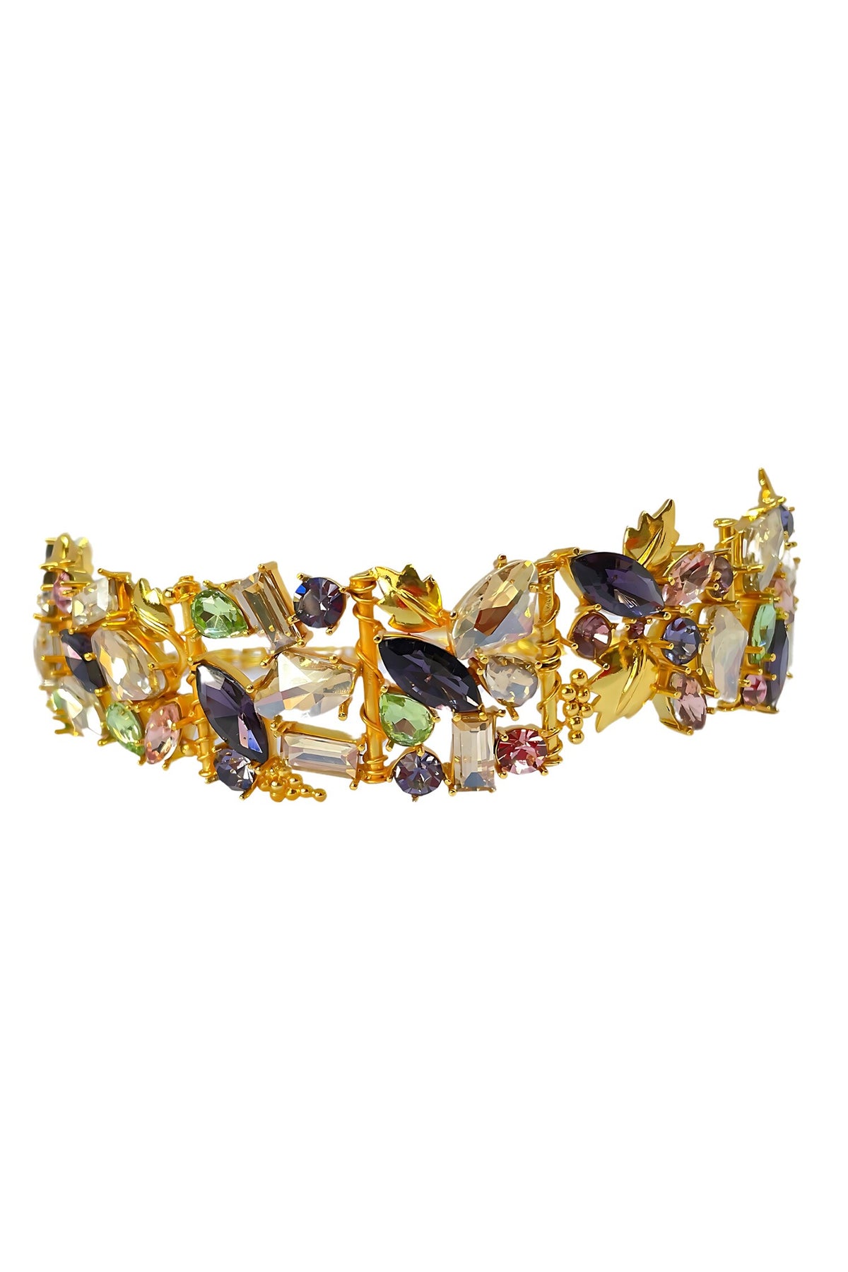 Blossencia Vine Embellished Choker 