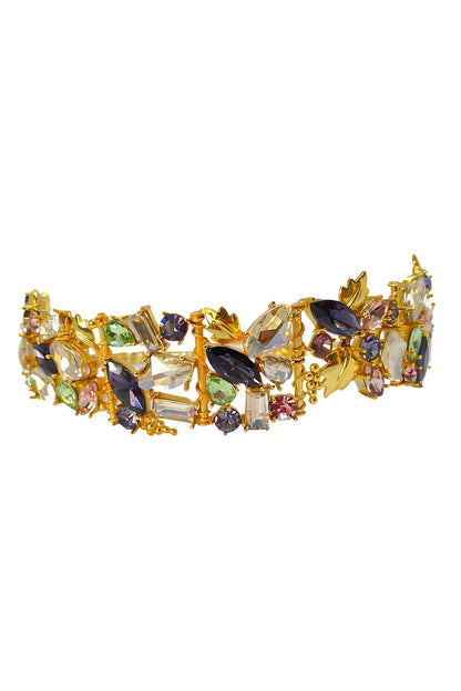 Blossencia Vine Embellished Choker 