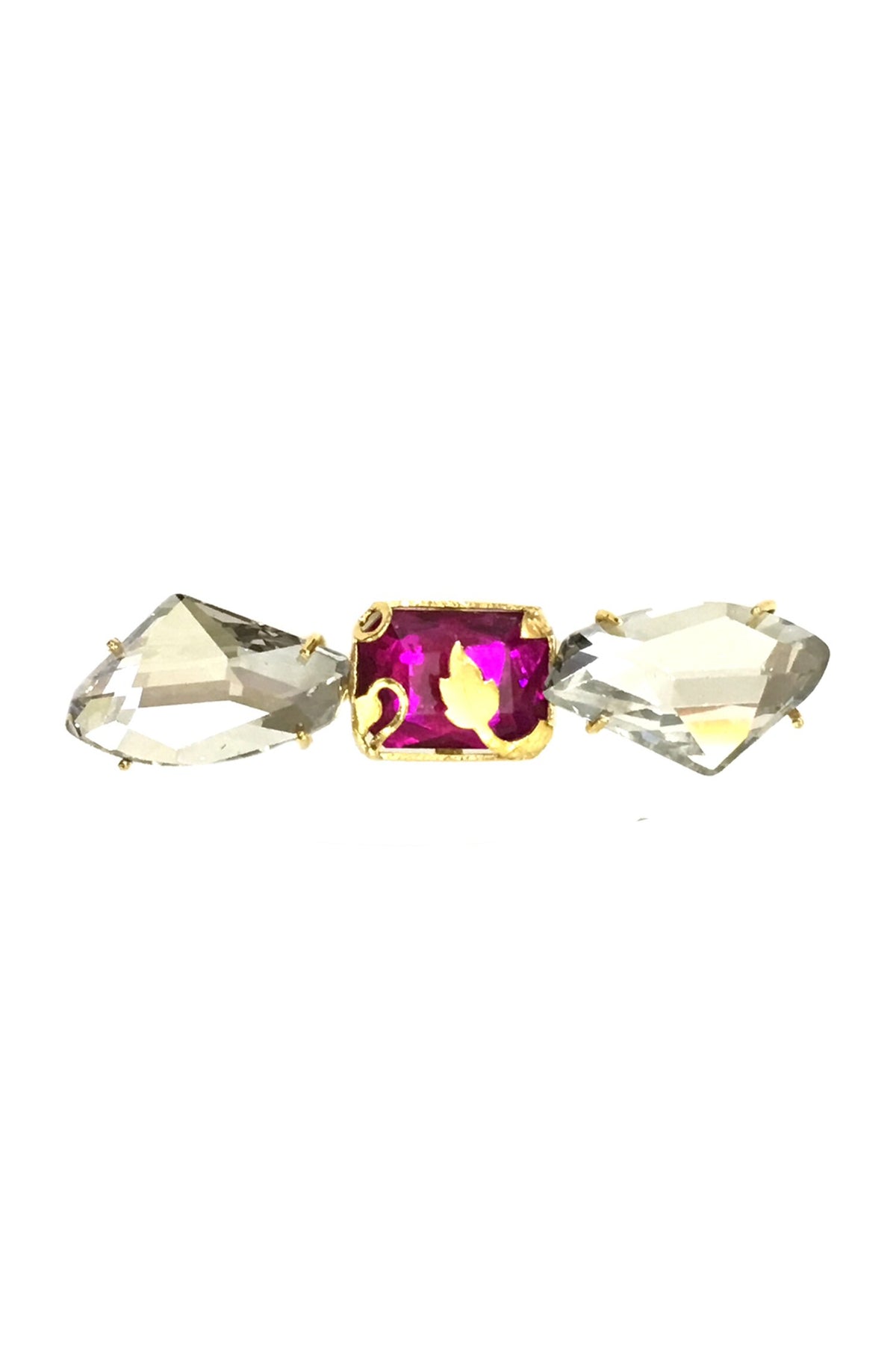 Inflorescence Flower Vine Cocktail Ring 
