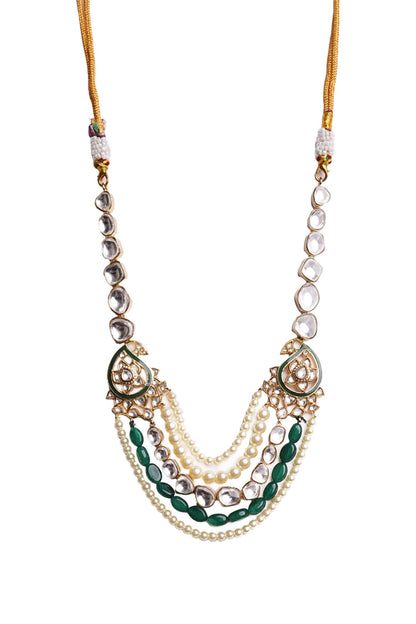 Layered Paisley Cutwork Choker Necklace 