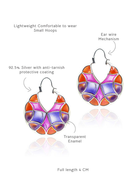 Varichrome Enamel Hoops 