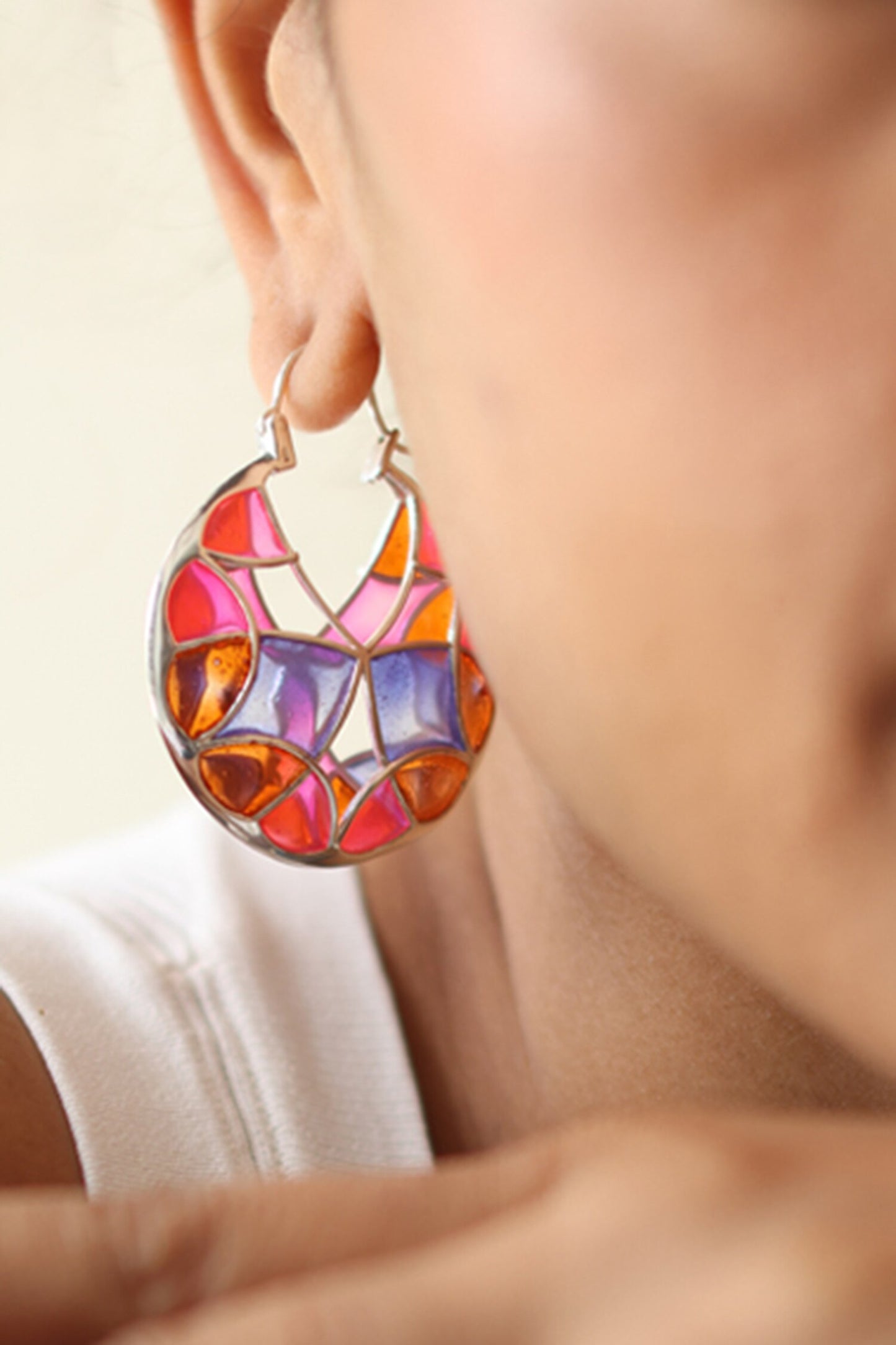 Varichrome Enamel Hoops 
