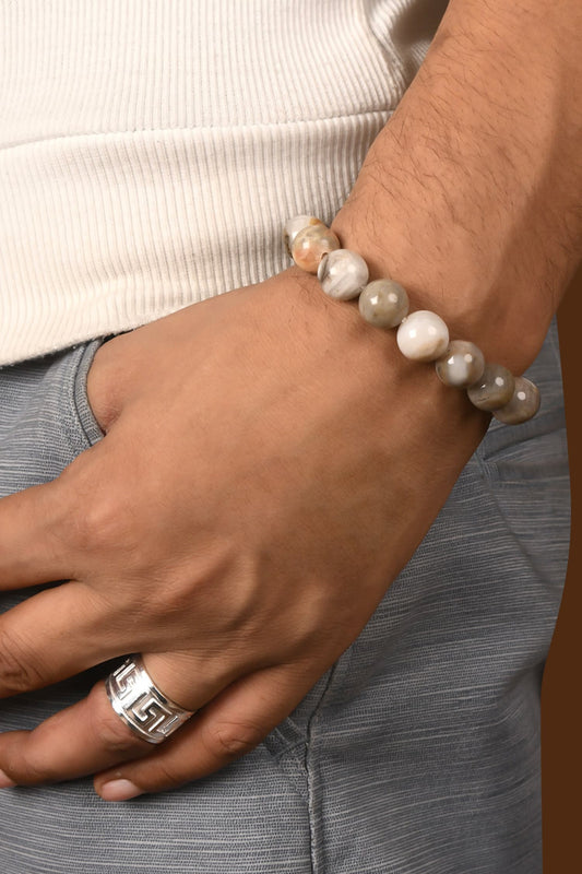 Round Picasso Jasper Bracelet 