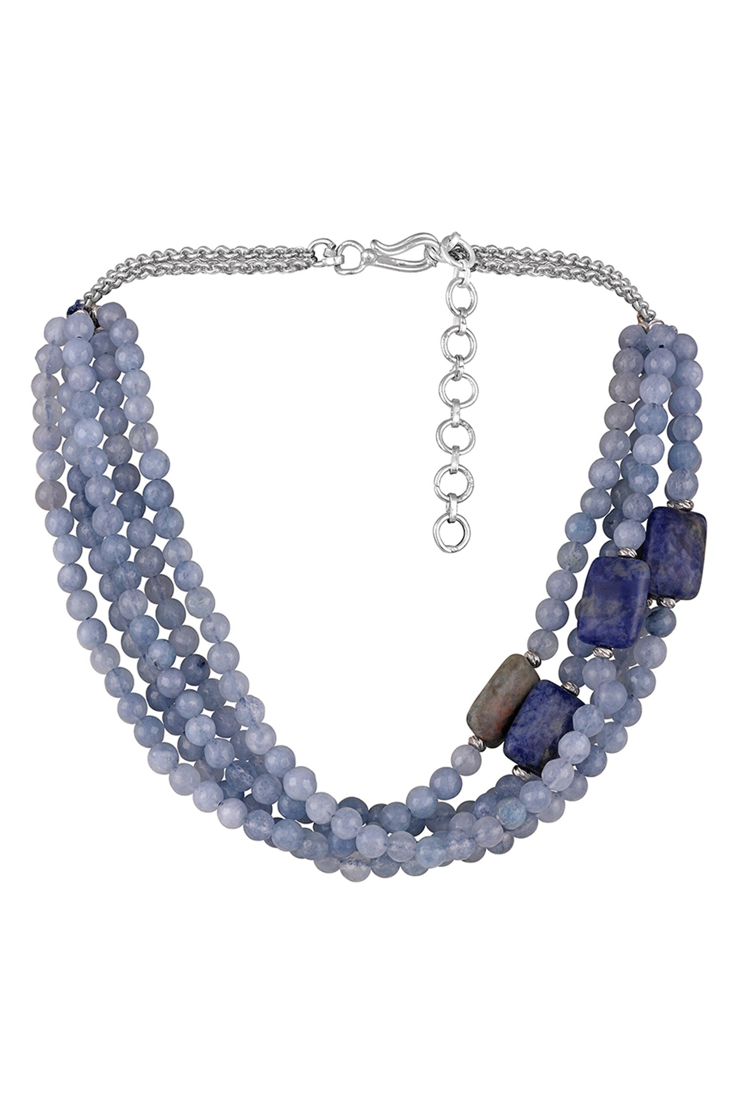 Multi Layered Agate Necklace 