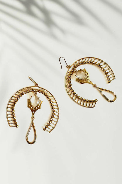 Crystal Drop Earrings 