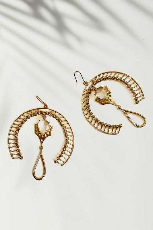Crystal Drop Earrings 