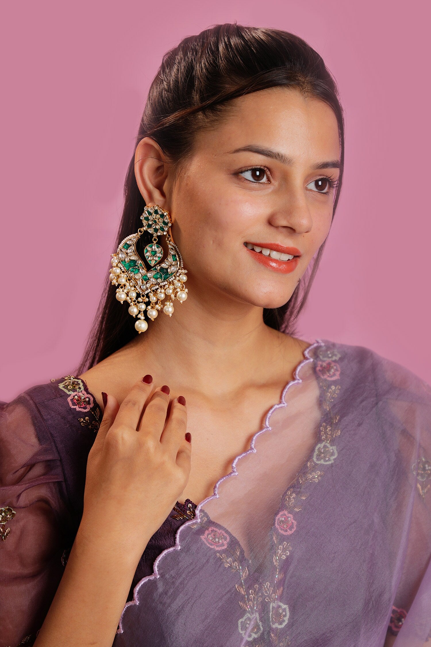 Phool Embellished Choker Set 
