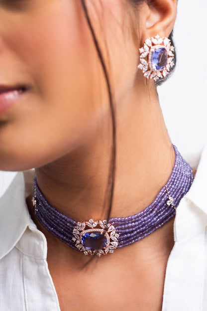 Crest Bloom Choker Set 
