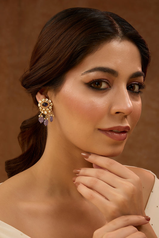 Cubic Zirconia Moissanite Danglers 