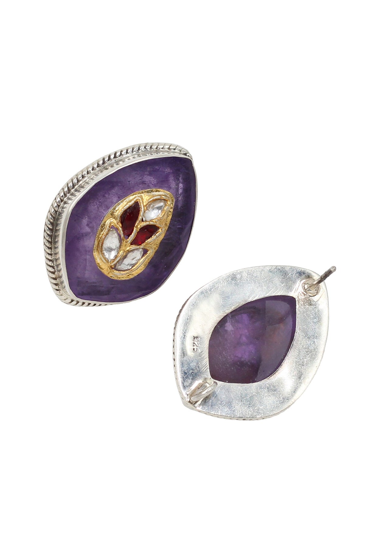 Hydro Embellished Leaflet Studs 
