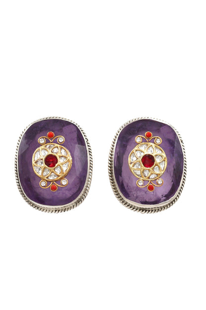 Hydro Embellished Phoolan Studs 