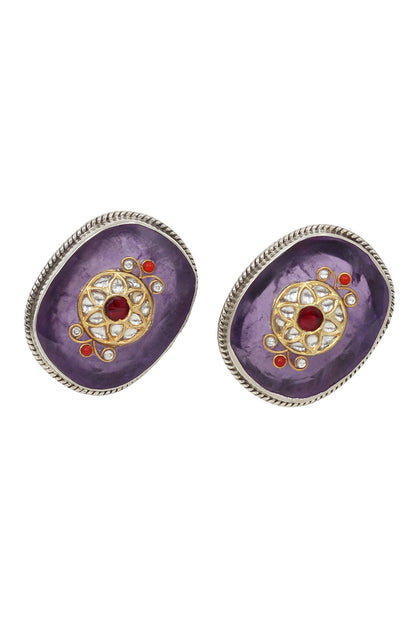 Hydro Embellished Phoolan Studs 