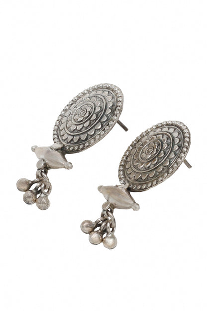 Mandala Spike Stud Earrings 