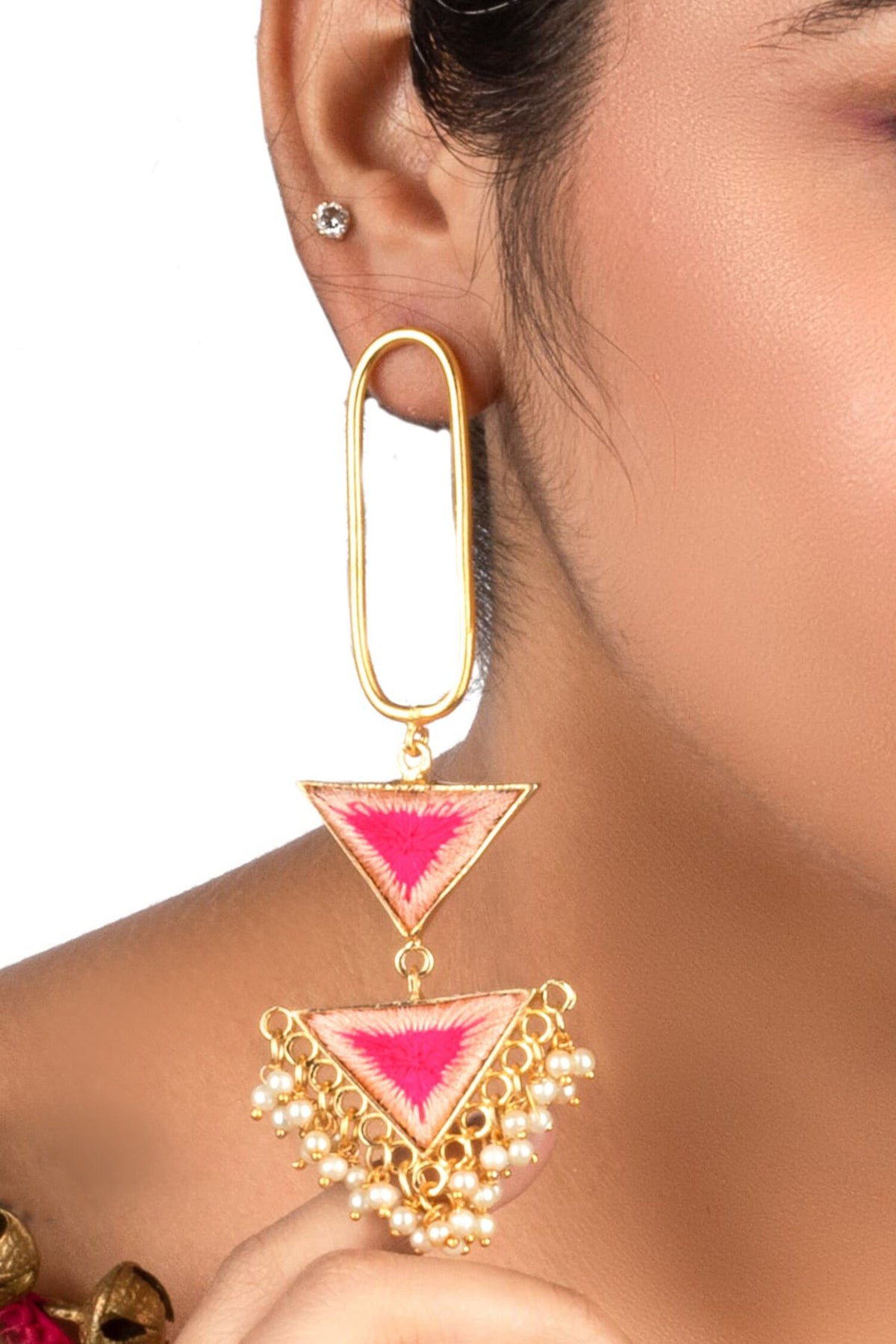Sunset Hue Prism Danglers 