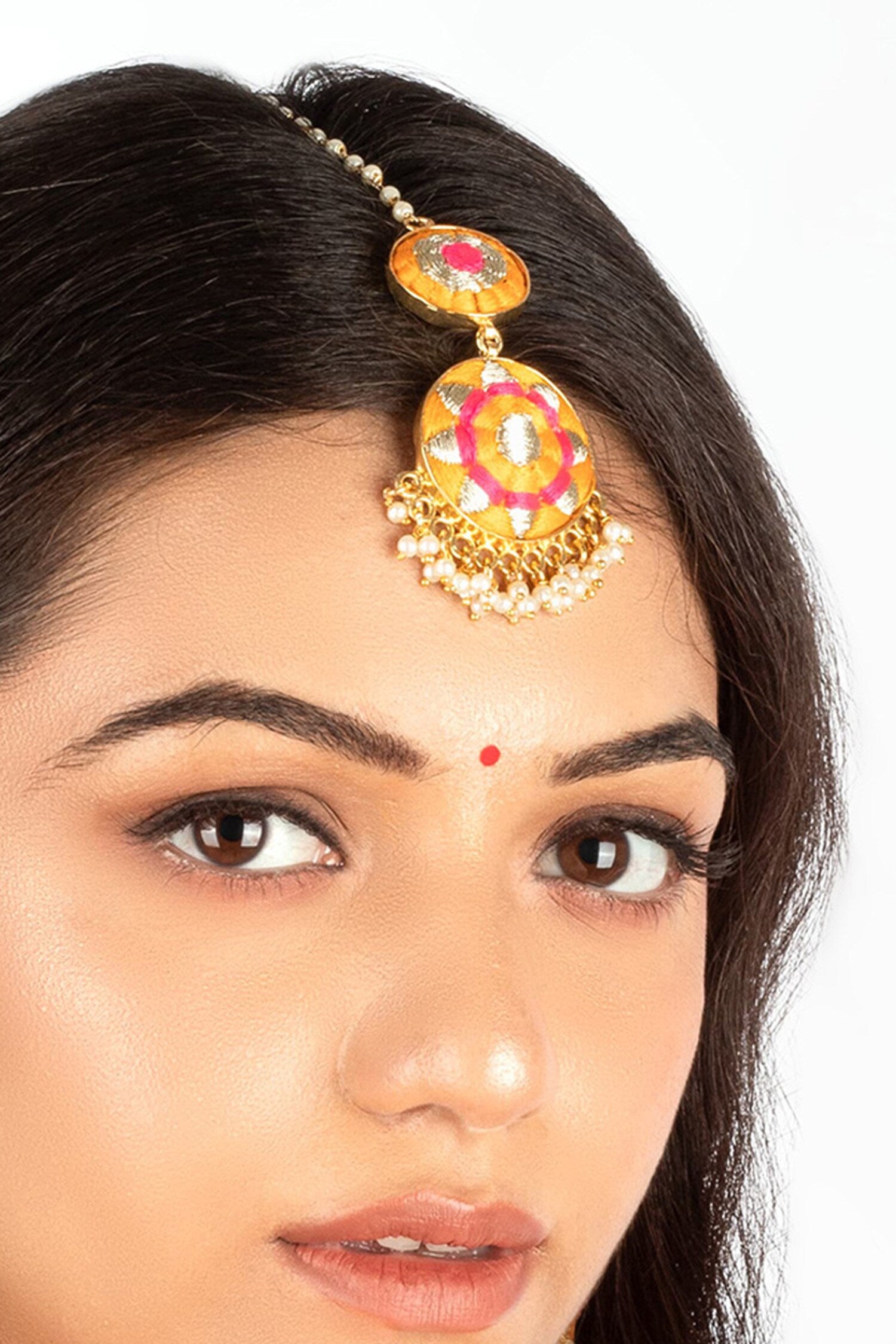 Threadwork Embroidered Choker Set 