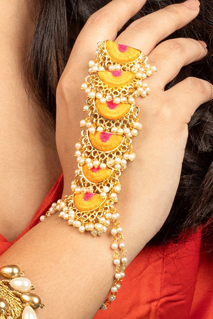 Flower Shaped Choker Set 