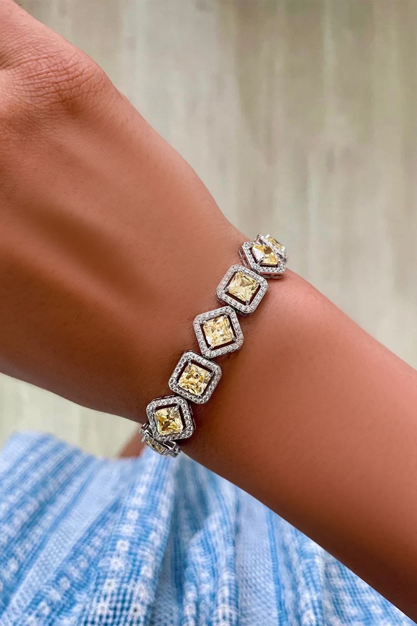 Butterfly Citrine Drop Diamond Set 
