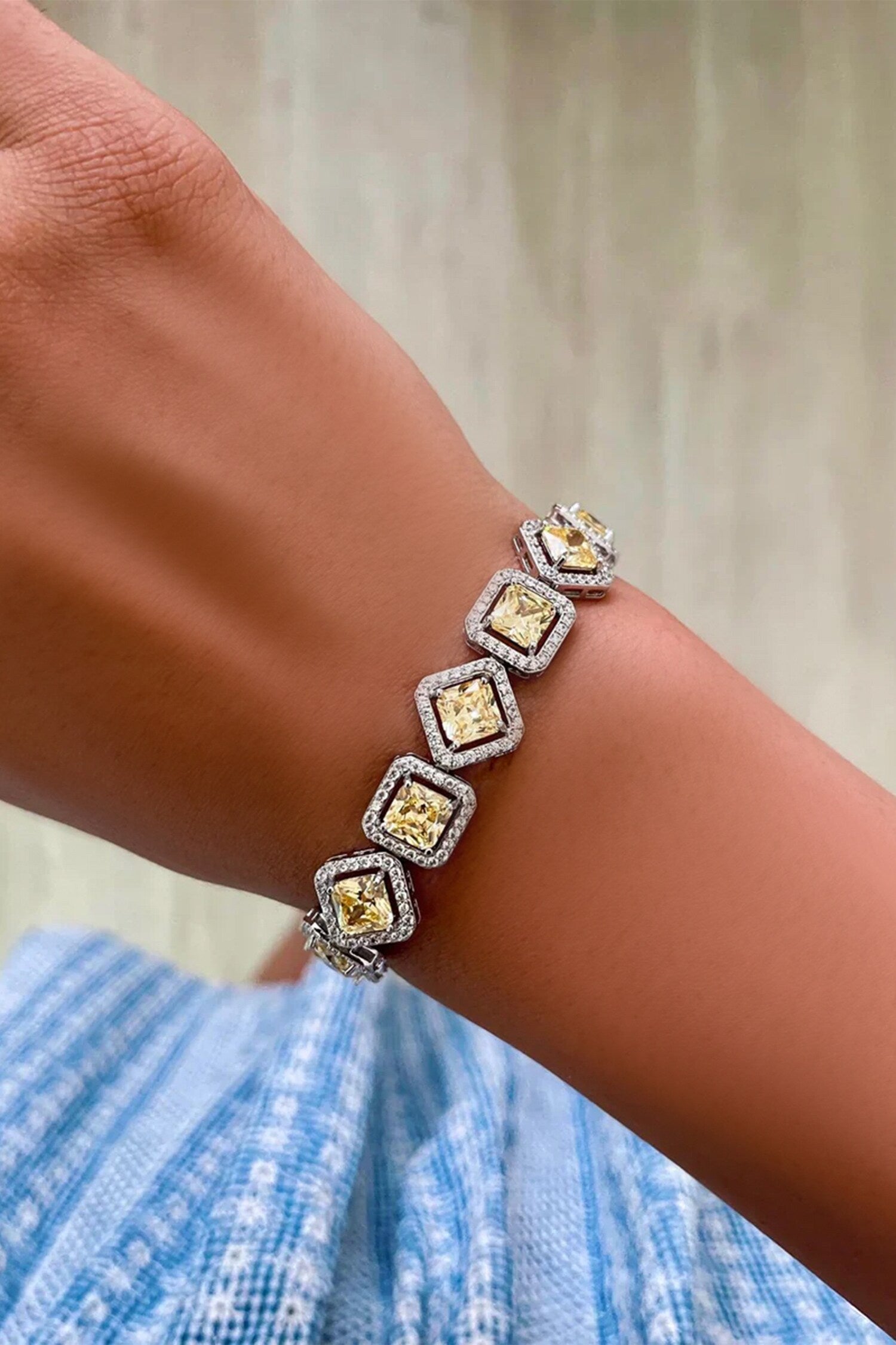Butterfly Citrine Drop Diamond Set 