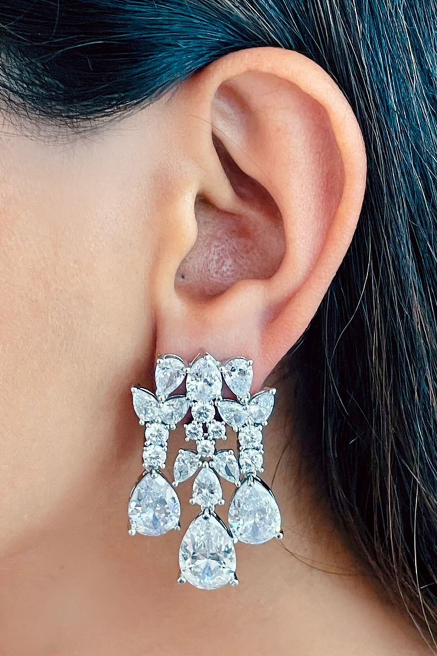 Daffodil Bloom Diamond Jewellery Set 