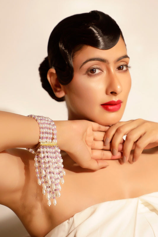 Waterfall Pearl Drop Bracelet 
