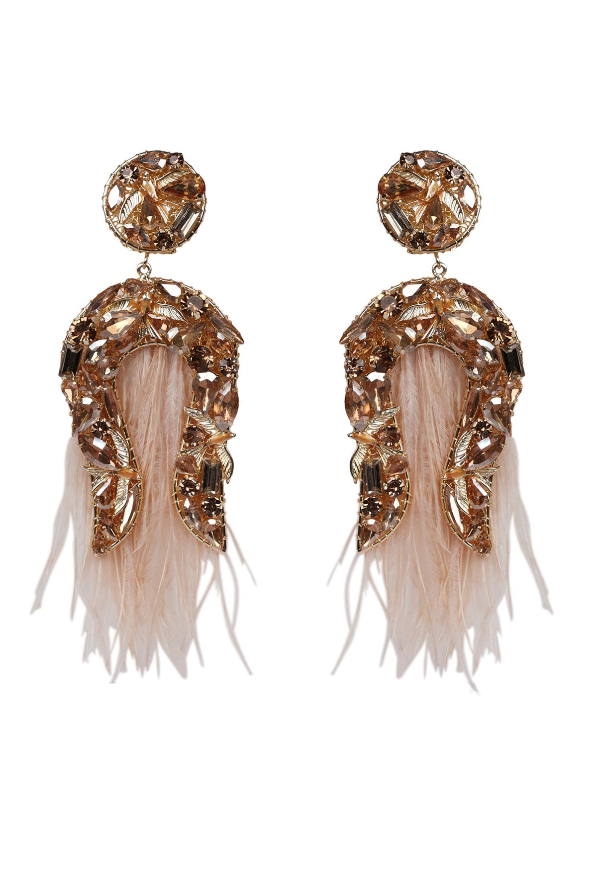Bloom Petal Dangler Earrings 