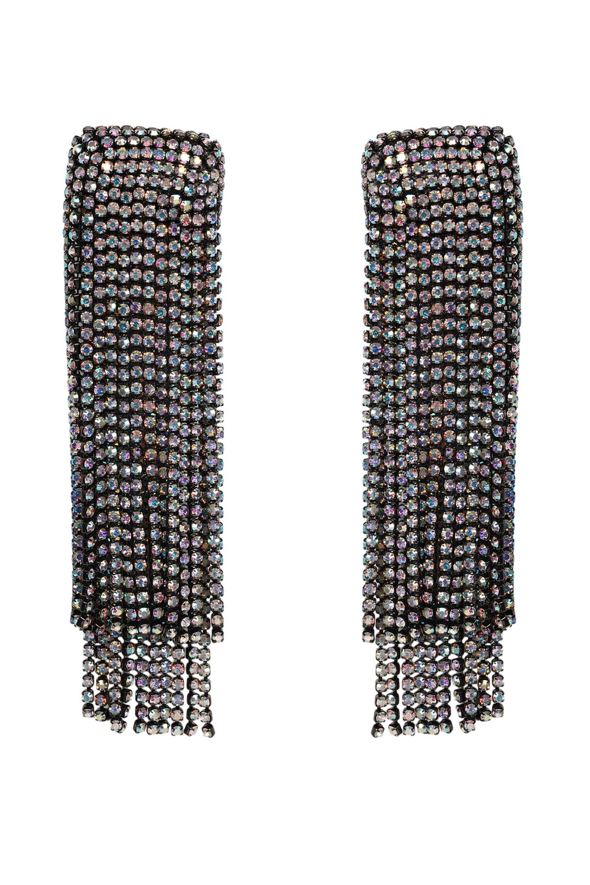 Crystal Embellished Long Danglers 