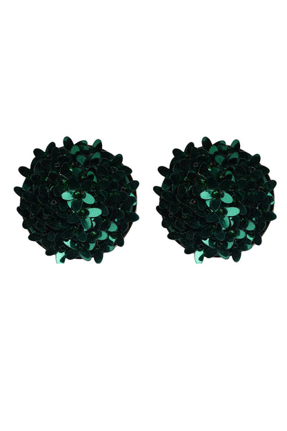 Petal Blossom Sequin Studs 