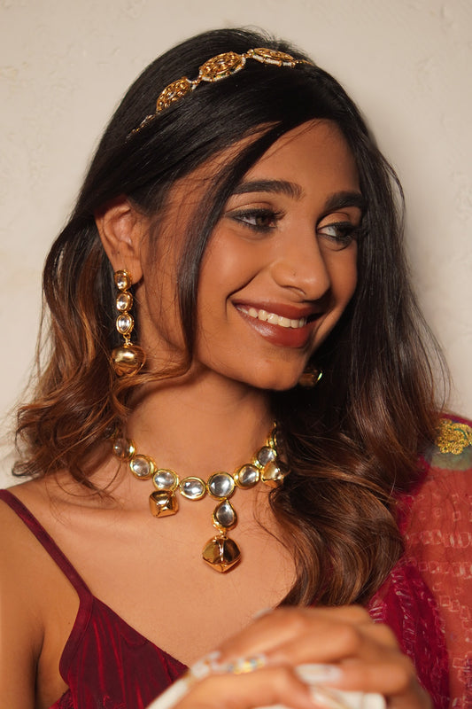 Kundan Ghungroo Choker 