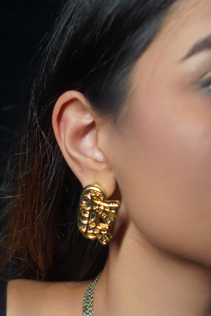 Gajraj Elephant Shaped Studs 