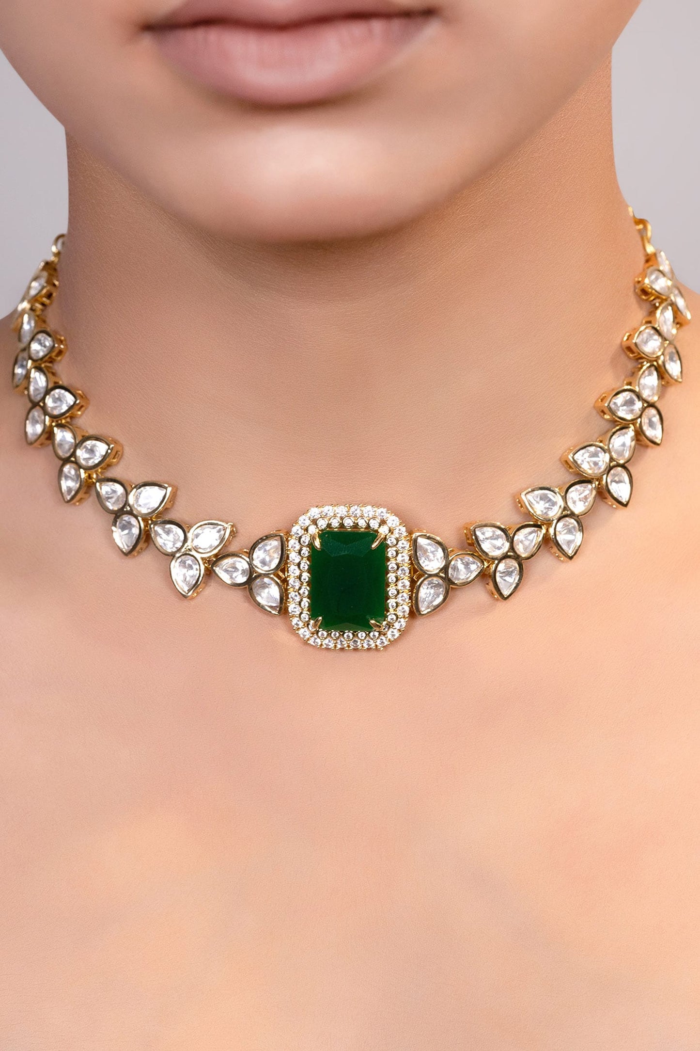 Moissanite Vine Choker 