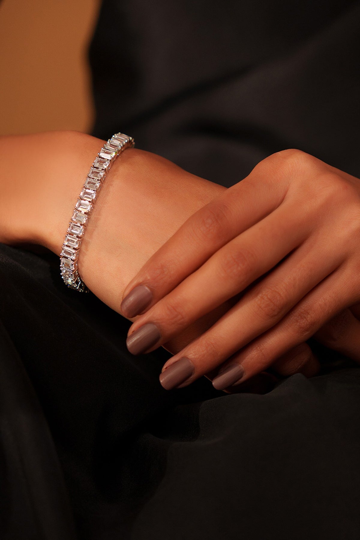 Faux Diamond Bracelet 