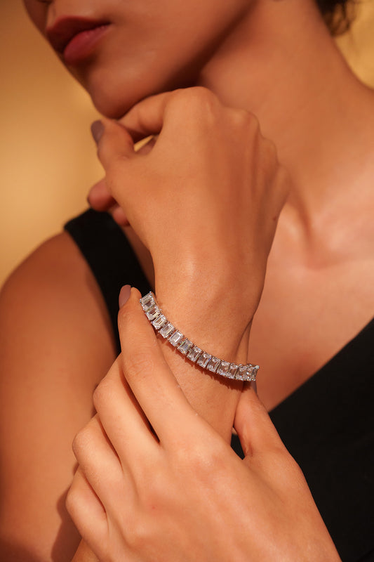 Faux Diamond Bracelet 