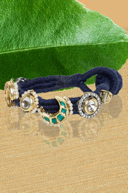 Crescent Moon Charm Bracelet 