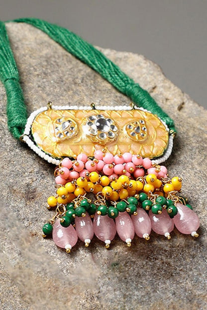 Gold Plated Geometric Bajuband 