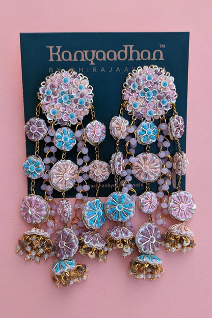 Floral Multicolor Designer Jewellery Set 