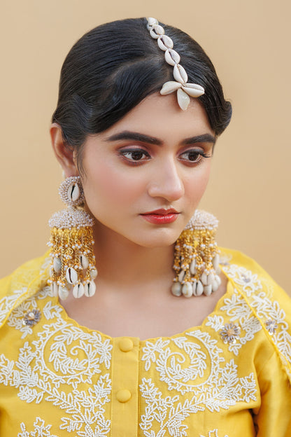 Shell Embellished Jewellery Set 