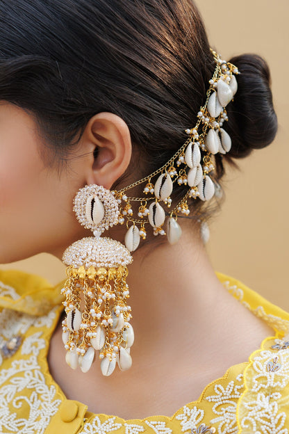 Shell Embellished Jewellery Set 