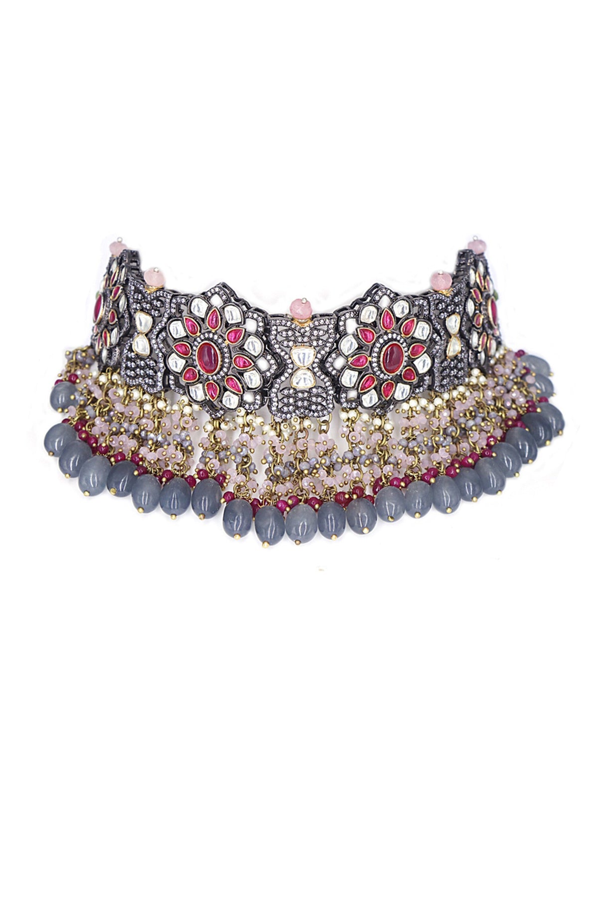 Kundan Embellished Choker Set 